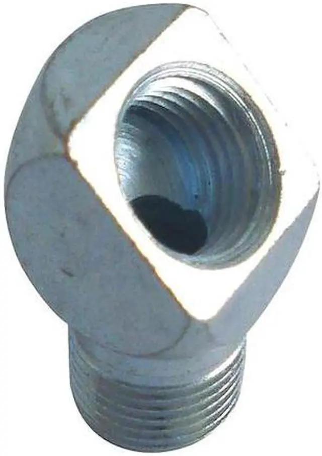 Alt view image 2 of 3 - WESTWARD 5NUF8 Grease Fitting,45 Degree,Round,PK5