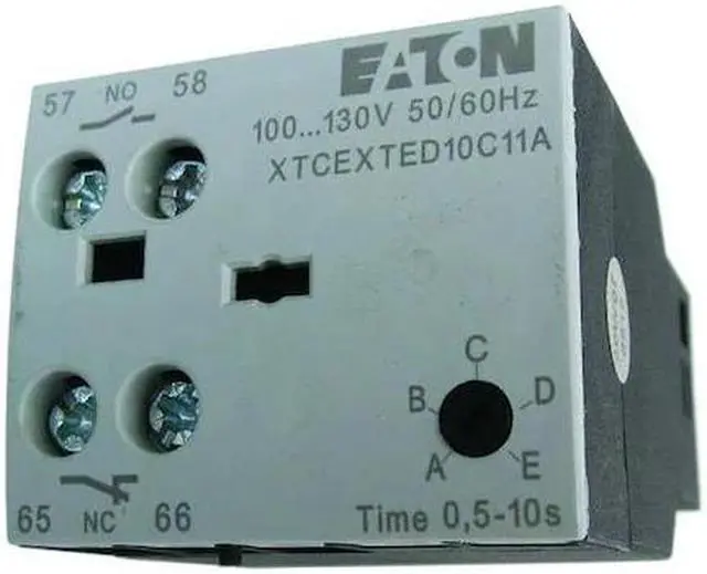 Alt view image 2 of 3 - EATON XTCEXTEEC11A Timer Module,On Delay,100-130V,0.5-10Sec