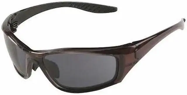 Main image of ERB SAFETY 17913 Polarized Safety Glasses, 8200, Brown Smoke Polarized