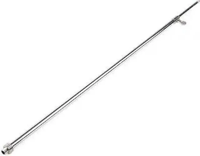 Alt view image 3 of 3 - Econoco 4U 18 - 36 in. Adjustable Upright With .25 in. Fitting At Top 0.38 in. Fitting At Bottom