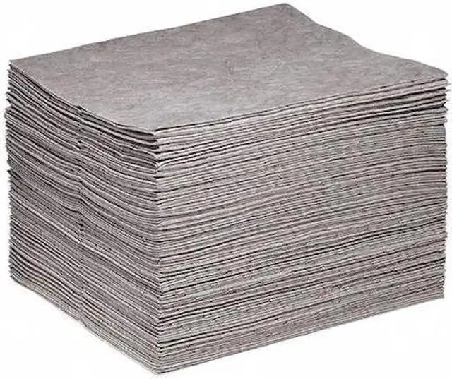 Main image of SPILLTECH GP-H Sorbent Pad, 22 gal, 15 in x 18 in, Universal, Gray, 100 PK