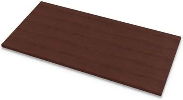 Alt view image 5 of 14 - Fellowes Levado Laminate Table Top (Top Only) 48w x 24d Mahogany 9650401