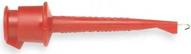 Alt view image 3 of 3 - POMONA 3925-2-G/10P Test Clip,300VDC,5A,Red,PK10