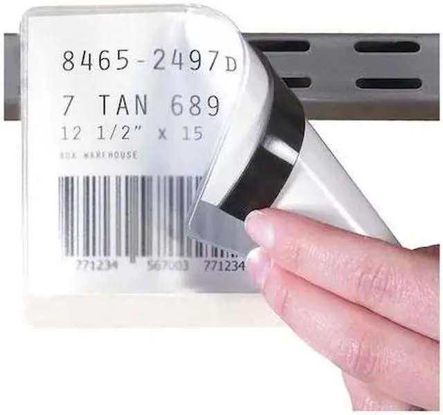 Main image of PARTNERS BRAND LH168 Magnetic Tape Strips, 8 1/2" x 11", Black, PK25