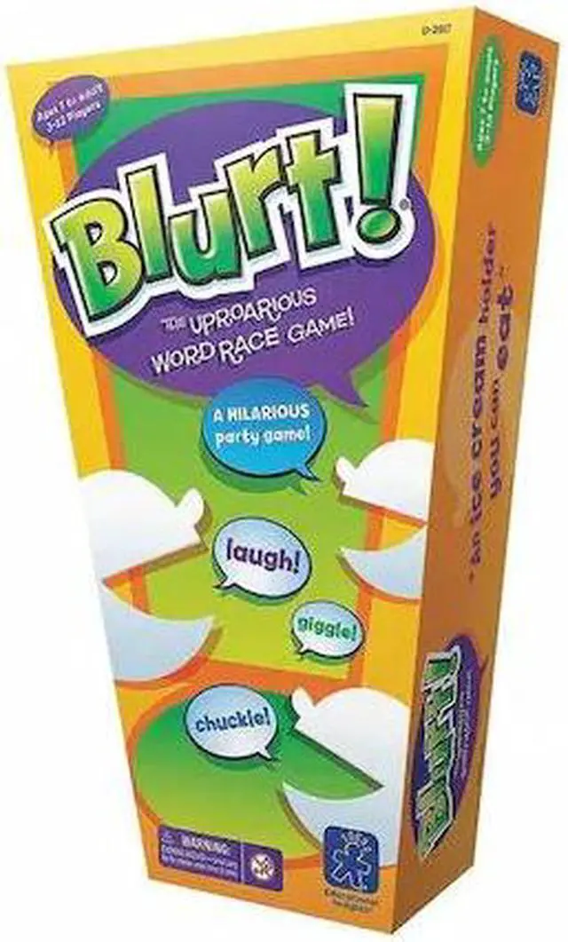 Alt view image 14 of 15 - Educational Insights Blurt! Vocabulary Building Board Game