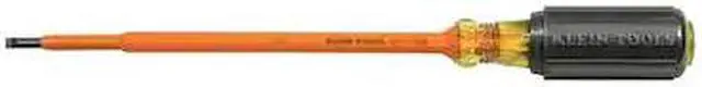 Alt view image 3 of 5 - KLEIN TOOLS 601-7-INS Insulated Screwdriver Slotted 3/16" 7 in Round