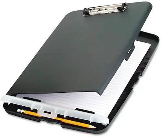 Alt view image 3 of 3 - Officemate Low Profile Storage Clipboard 0.5"" Clip Capacity Holds 8.5 x 11