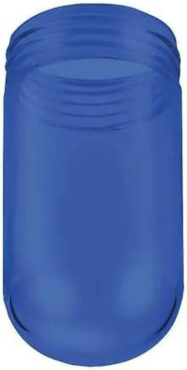 Alt view image 2 of 2 - HUBBELL KILLARK VBGP-100 Glass Globe,Tempered Blue