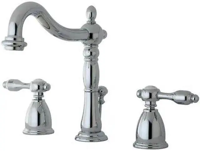 Alt view image 3 of 3 - Kingston Brass KB1971TAL Kingston Brass Tudor Widespread Lavatory Faucet With Retail Pop-Up