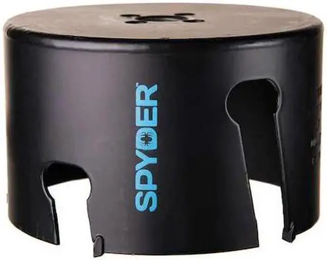 Main image of SPYDER 600044CF Hole Saw,Tungsten Carbide Tipped,4-1/4In