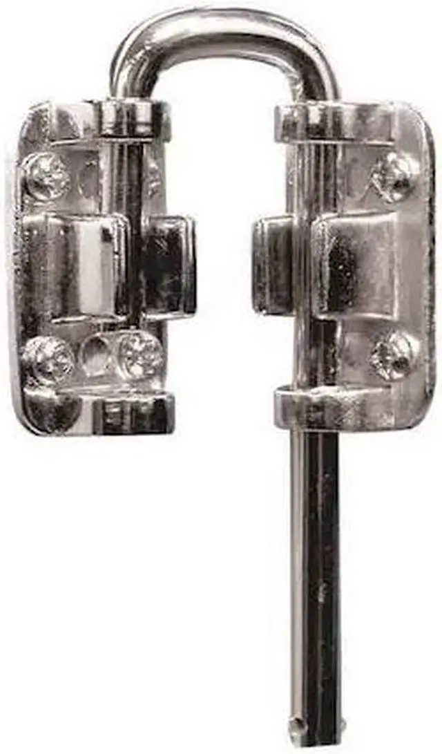 Main image of PRIMELINE TOOLS U 9846 Door Lock,Loop Lock,Nickel Plated