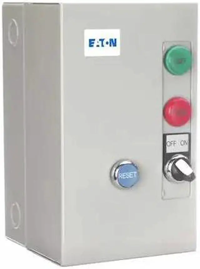 Alt view image 2 of 3 - EATON ECX09C1THA-R63/C Nonreversing IEC Magnetic Motor Starter, 1 NEMA Rating,