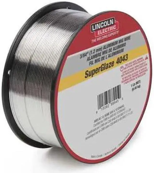 Alt view image 3 of 4 - LINCOLN ELECTRIC ED030312 MIG Welding Wire,5356,.035,Spool