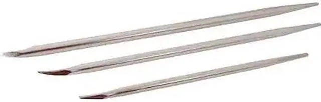 Main image of GRAY TOOLS C673 3 Piece Pinch Bar Set, Nickel Plate Finish