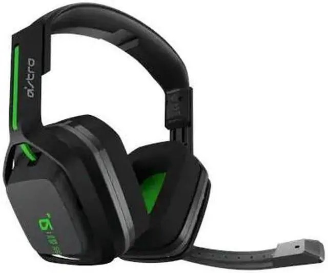 Alt view image 2 of 8 - Logitech Astro A20 Wireless Gaming Headset White/Green (939-001882) 939001882
