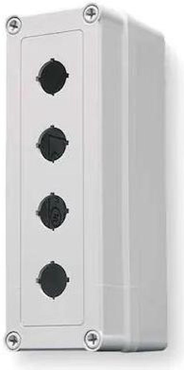 Main image of HOFFMAN VM933-PBM4 Pushbutton Enclosure,22mm,8.74 in. H