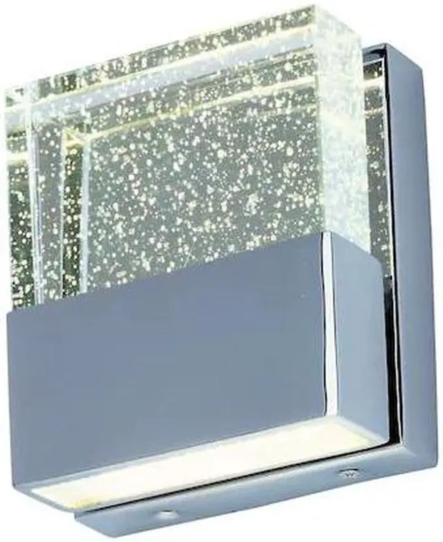 Main image of ET2 E22755-89PC Fizz III 2-Light 5" Wide Polished Chrome Vanity Light