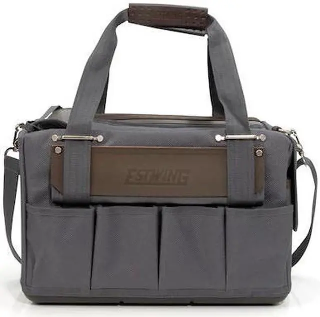 Alt view image 8 of 14 - Estwing 94761 14-Compartment, 16-Inch Carpenter's Tool Bag