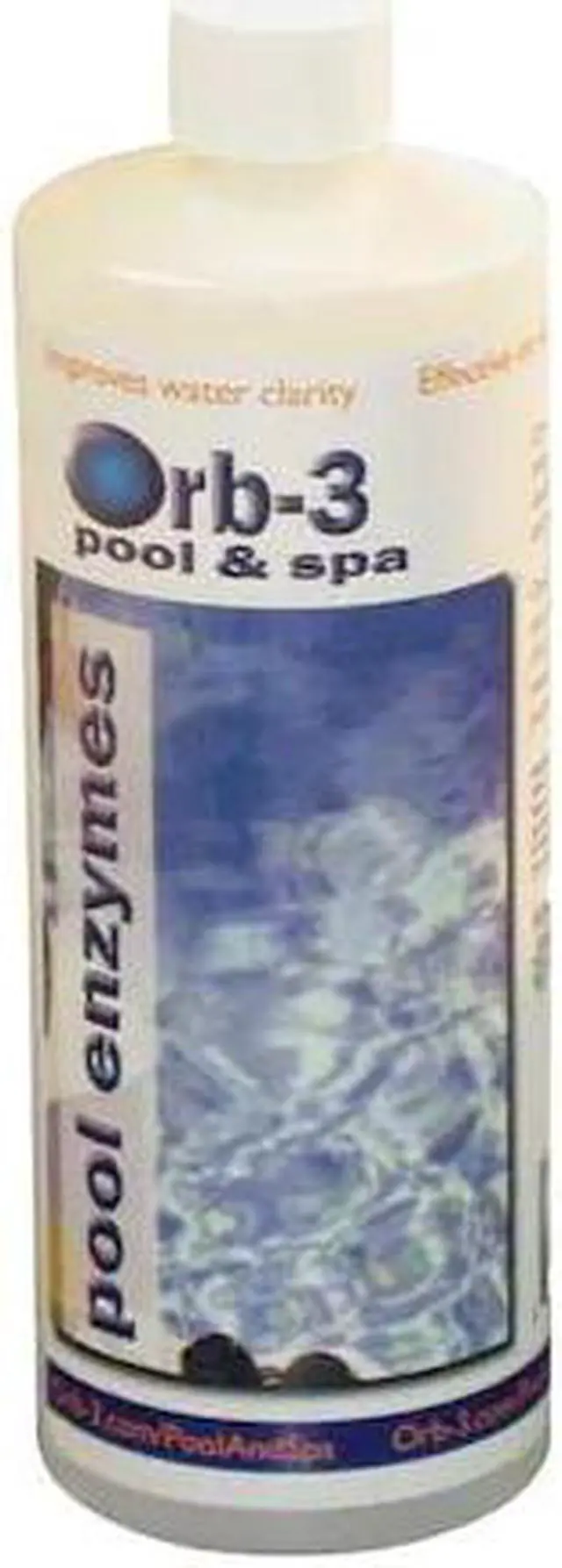 Alt view image 4 of 4 - ORB-3 F839-000-1Q Concentrated Pool Enzymes,1 qt.