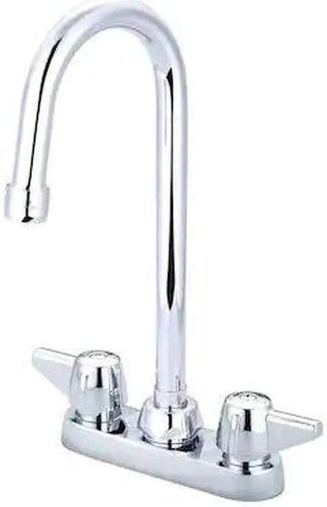 Main image of CENTRAL BRASS 0084-A17 Two Handle Cast Brass Bar/Laundry Faucet, NPSM,