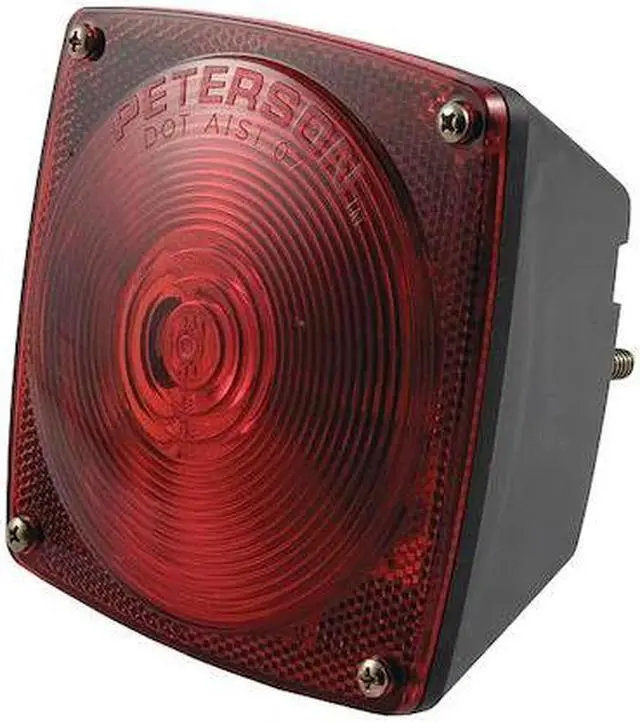 Main image of CURT 53441 Combo Trailer Light w/Lcns Plate Illmntn