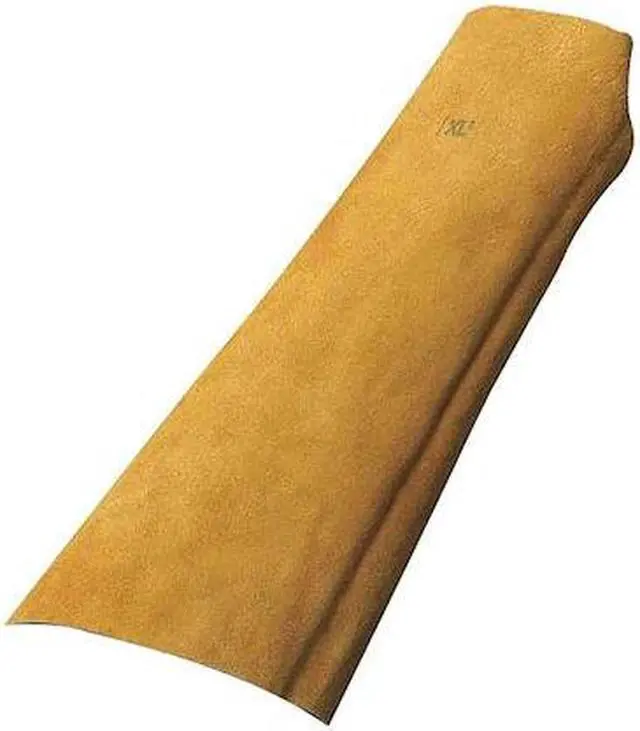 Main image of BDG 64-1-SLF-M Welding Sleeve, Leather, 8 1/2 in Length, Beige, Straight Cuff