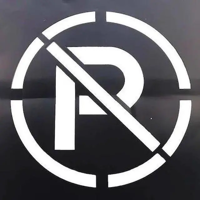 Main image of ZORO SELECT 20Y543 No Parking Symbol stencil