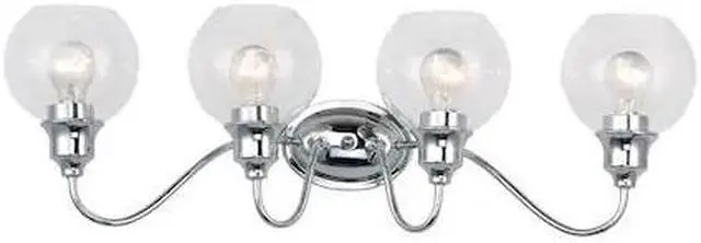 Main image of MAXIM LIGHTING 1114CLPC Ballord 4-Light 31" Wide Polished Chrome Vanity Light