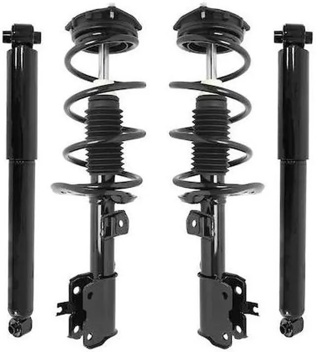 Alt view image 2 of 2 - Unity Automotive 4-11735-255510-001 Fnt & Rr Complete Strut Assembly Shock Kit For 2012-2013 Nissan Rouge, 2014-2015 Nissan Rougue Select