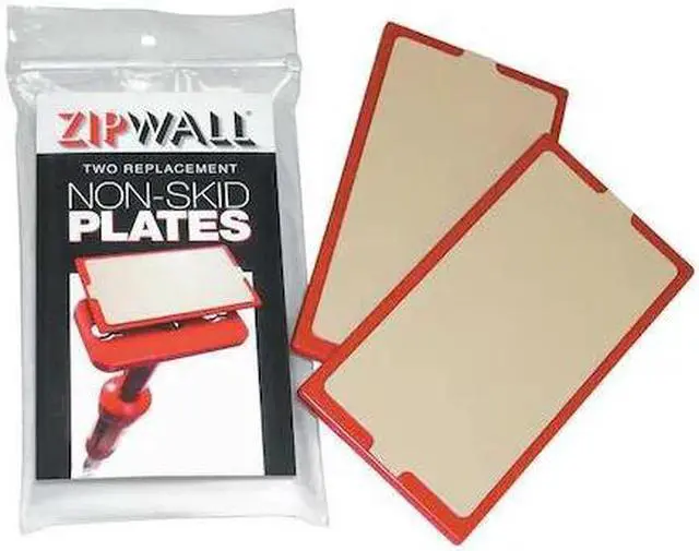 Main image of ZIPWALL NSP2 Replacement Non-Skid Plate,PK2