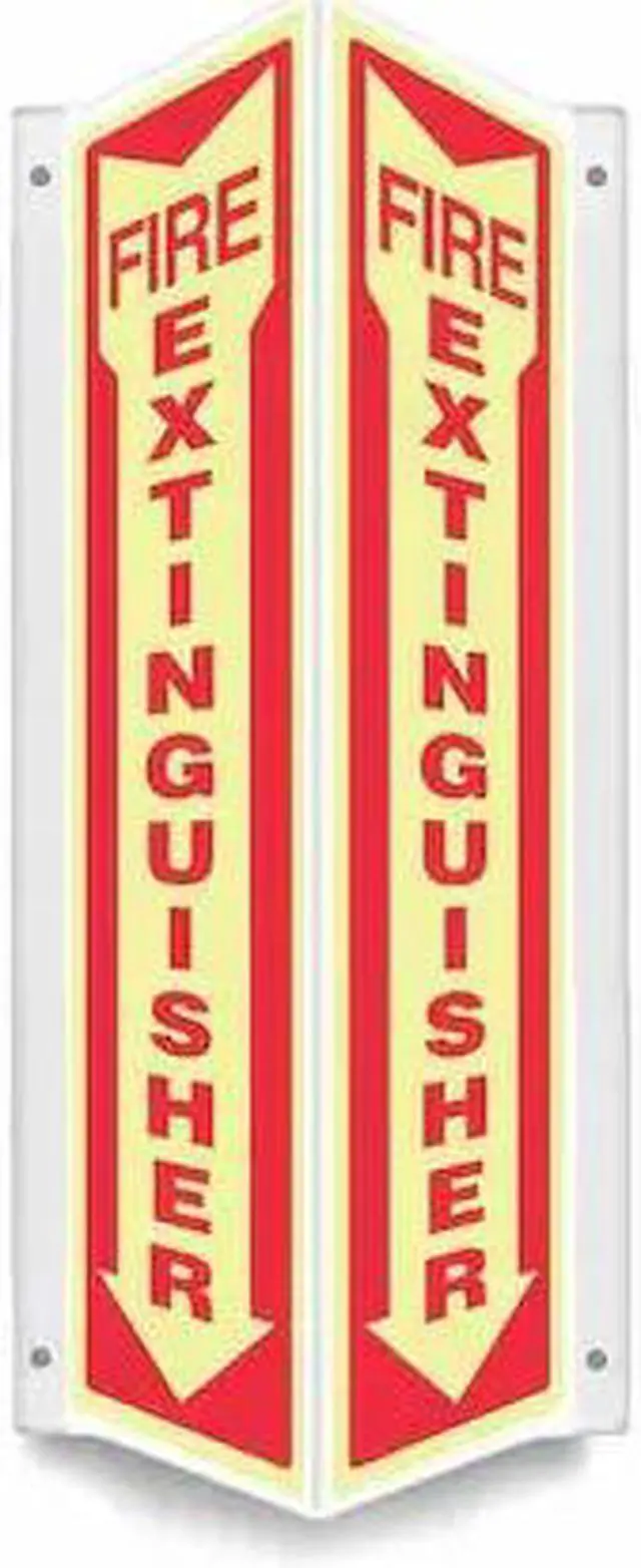 Main image of CONDOR 480Z23 High Visibility Safety Sign, 24 in Height, 7 1/2 in Width, PETG,
