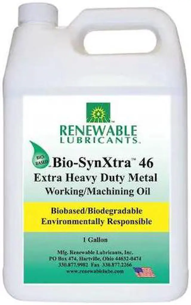 Alt view image 2 of 2 - RENEWABLE LUBRICANTS 86873 Cutting Oil,1 gal,Bottle