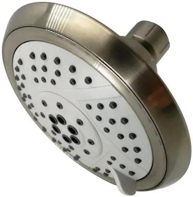 Alt view image 2 of 3 - Kingston Brass KX1548 Modern Vilbosch 5 in. 5-Function Shower Head - Brushed Nickel