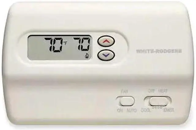 Alt view image 4 of 4 - EMERSON 1F89-211 Classic 80 Series Thermostats , 2 H 1 C, Hardwired , 20/30VAC