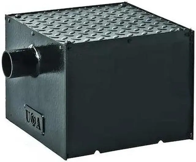 Main image of SMITH LIGHT COMMERCIAL 800-Y02-04 Grease Interceptor,Capacity 8lb.,4 gpm