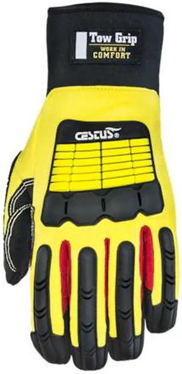 Main image of CESTUS 3131-M ANSI Cut A3 Impact Gloves, Skid-X Rough Out Coarse Palm, M,PR