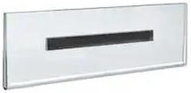 Alt view image 2 of 3 - Azar Displays Nameplate Sign Holder 10/Pack 129918