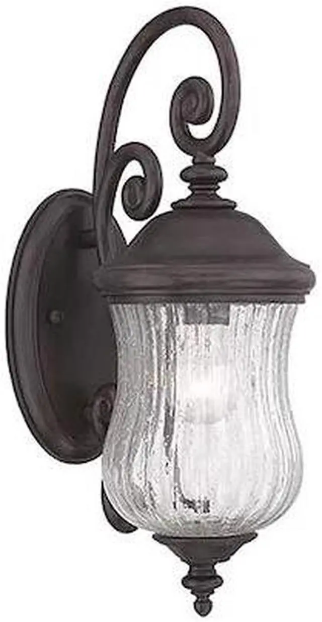 Main image of ACCLAIM LIGHTING 39702BC Wall Light,Black Coral,1-Light