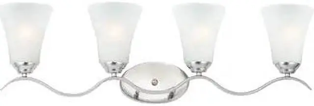 Main image of MAXIM 12084FTSN Vital 4-Light 31.5" Wide Satin Nickel Vanity Light