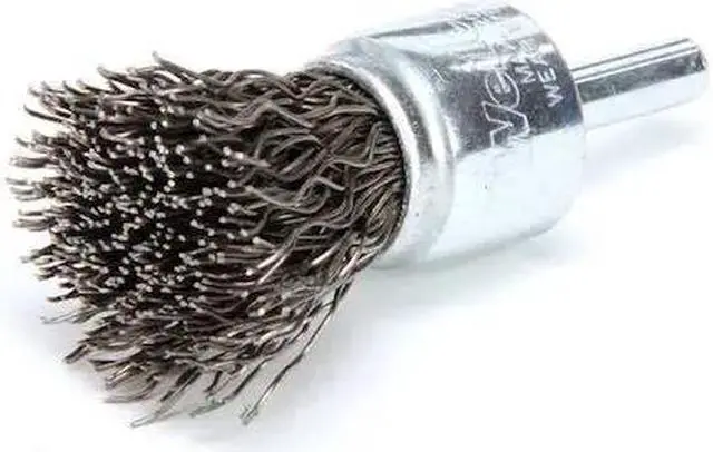 Main image of WEILER 93126 Crimped Wire End Wire Brush, Steel, 3/4"