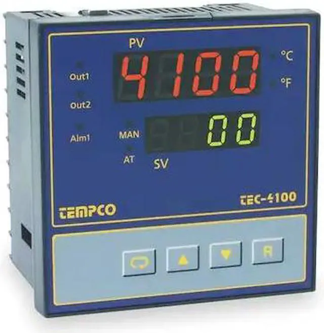 Alt view image 2 of 2 - TEMPCO TEC56025 Temp Controller, Prog, 90-250V, Relay2A