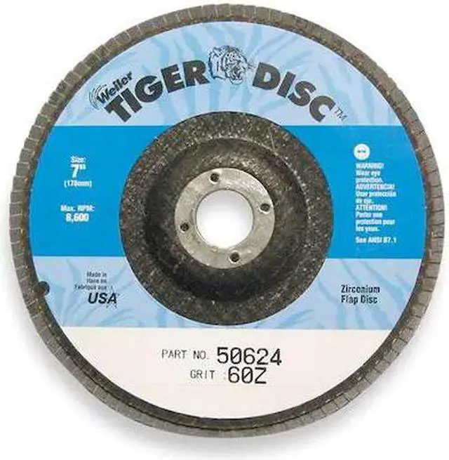 Alt view image 2 of 2 - WEILER 96176 Arbor Mount Flap Disc,4-1/2in,80,Medium