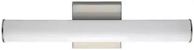 Main image of MAXIM 52100SN Rail 1-Light " Wide Satin Nickel Vanity Light