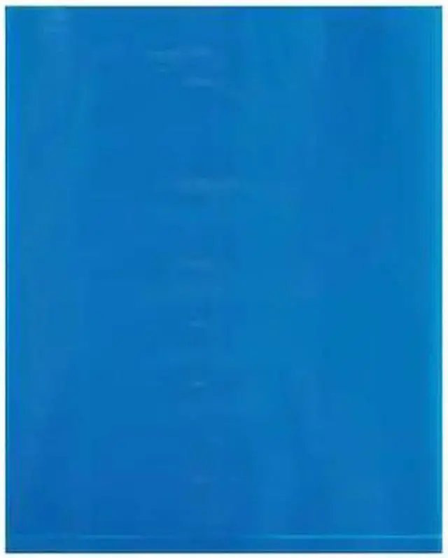 Main image of PARTNERS BRAND PB534BL Flat Poly Bags, 12" x 15", 2 mil, Blue, 1000 PK