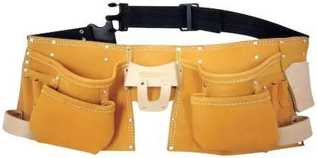 Alt view image 3 of 5 - Carpenters Apron w/Belt, 12 Pkt, To 50 In