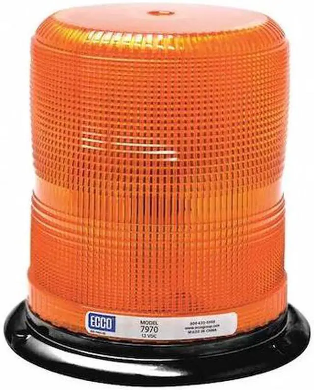 Main image of ECCO 7970A Beacon Light,Amber,7" H