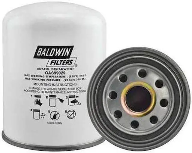 Main image of BALDWIN FILTERS OAS99029 Oil/Air Separator,5-1/2 x 7-3/32 in.