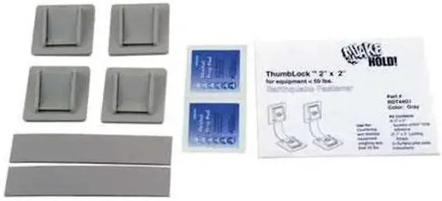Main image of QUAKEHOLD! RD.T4.4G.1 Equipment Fastener,50 Lbs,Gray