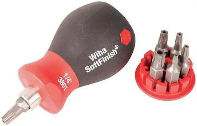 Alt view image 5 of 8 - WIHA 38047 Stubby Torx Bit Set,Pieces 6