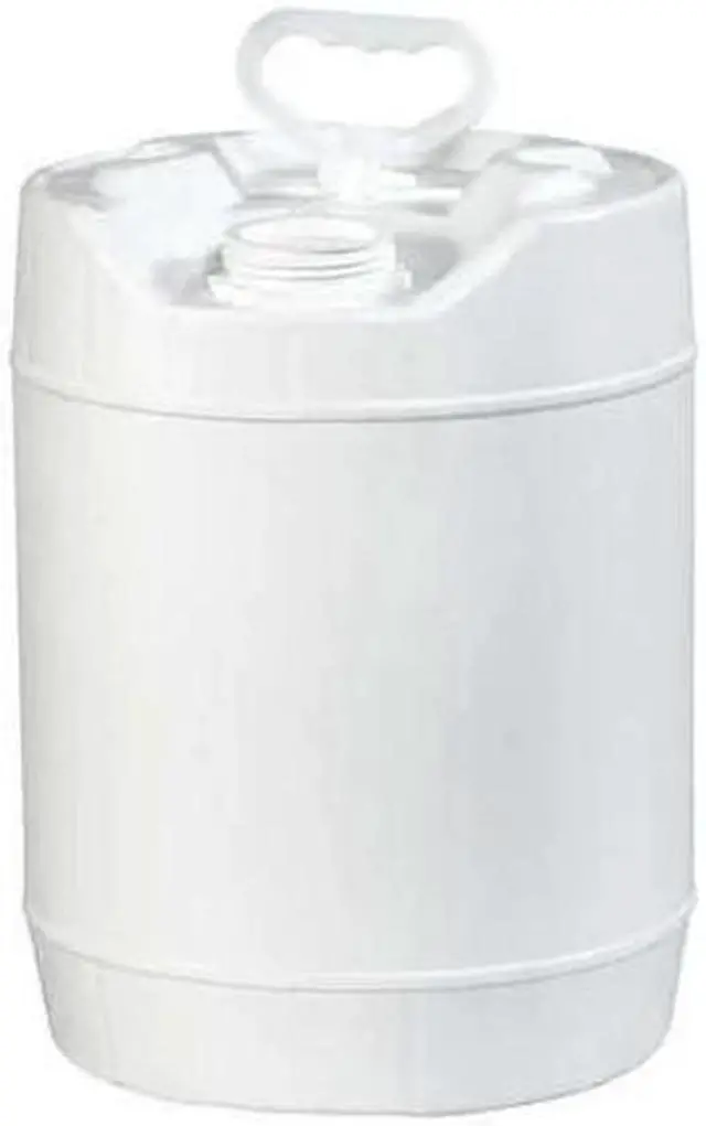 Main image of PARTNERS BRAND HAZ1075 Plastic Pail, Closed Head, 5 Gallon, White, 1/Each